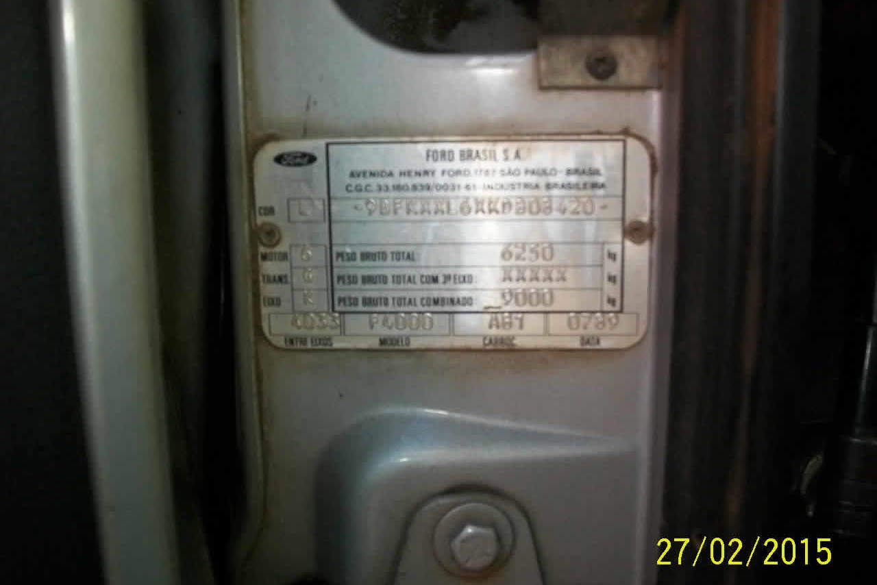 Ford F4000 - 89/89 10