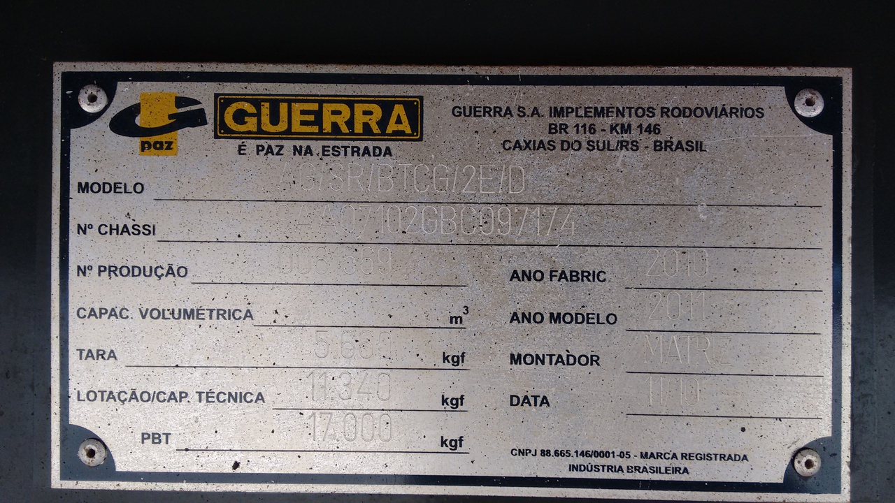Guerra Graneleira - 10/11 7
