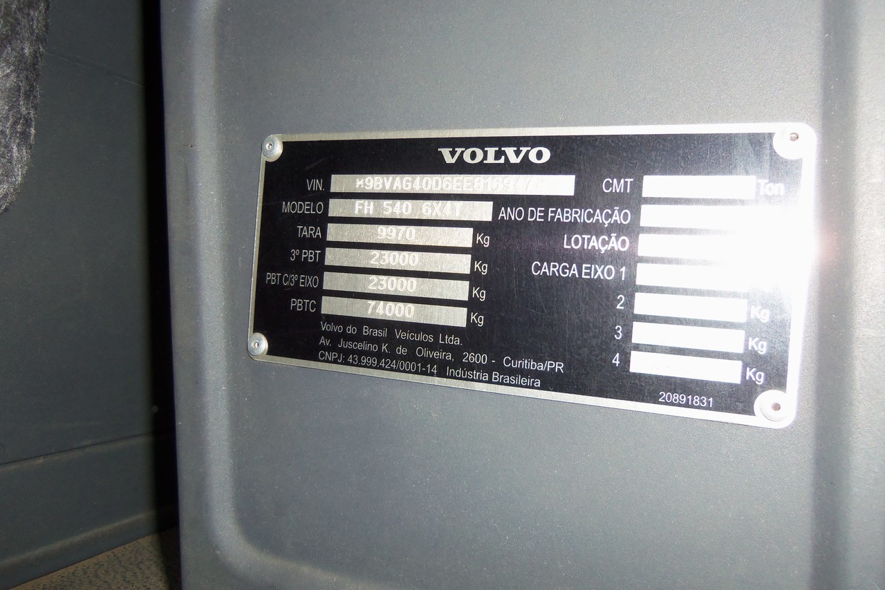 Volvo FH 540 - 14/14 17