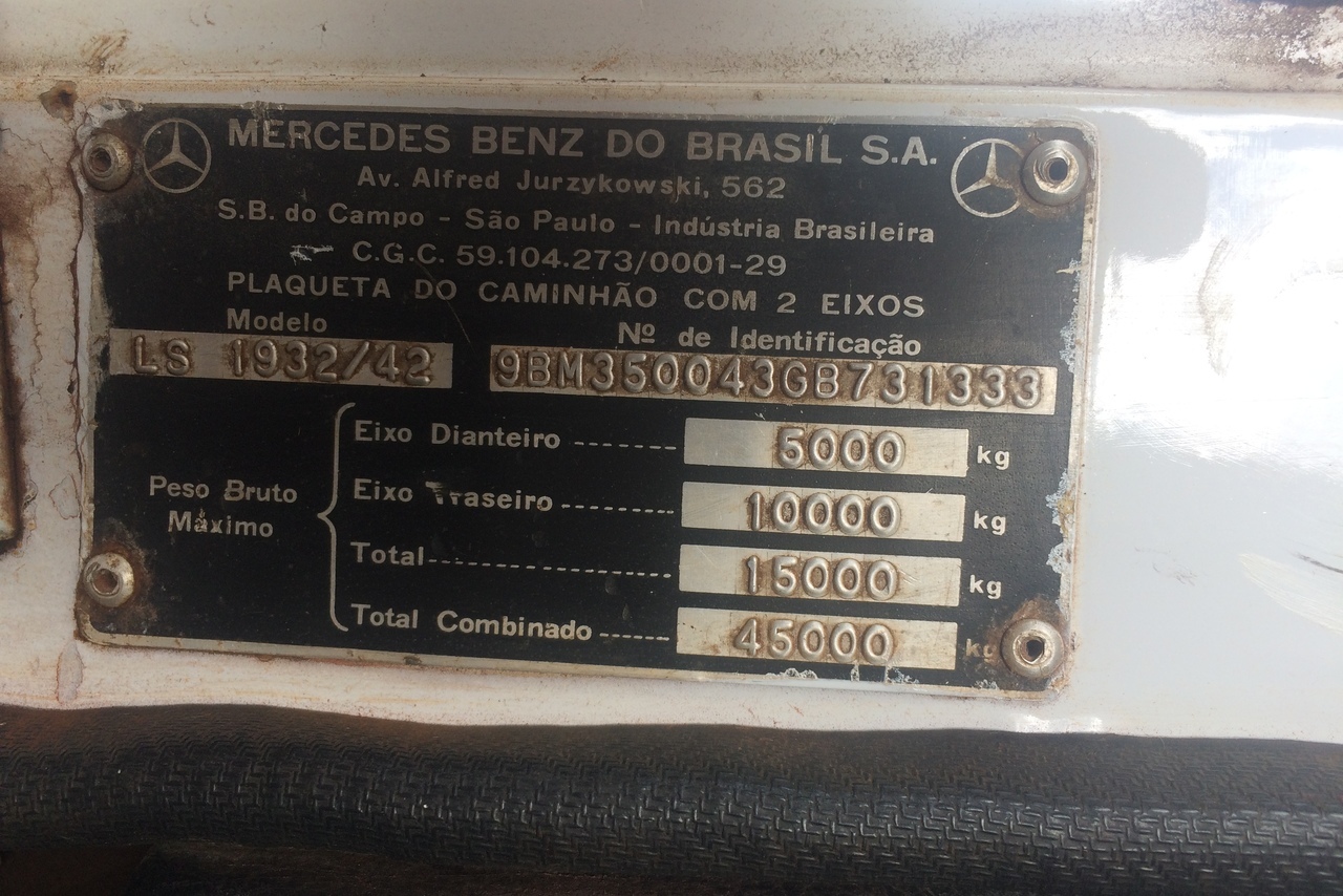 Mercedes Benz MB 1932 - 87/87 17