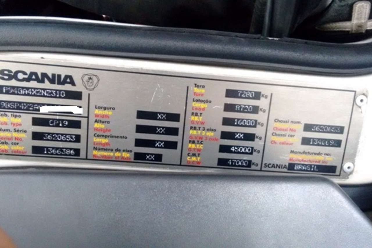 Scania P310 - 09/10 11