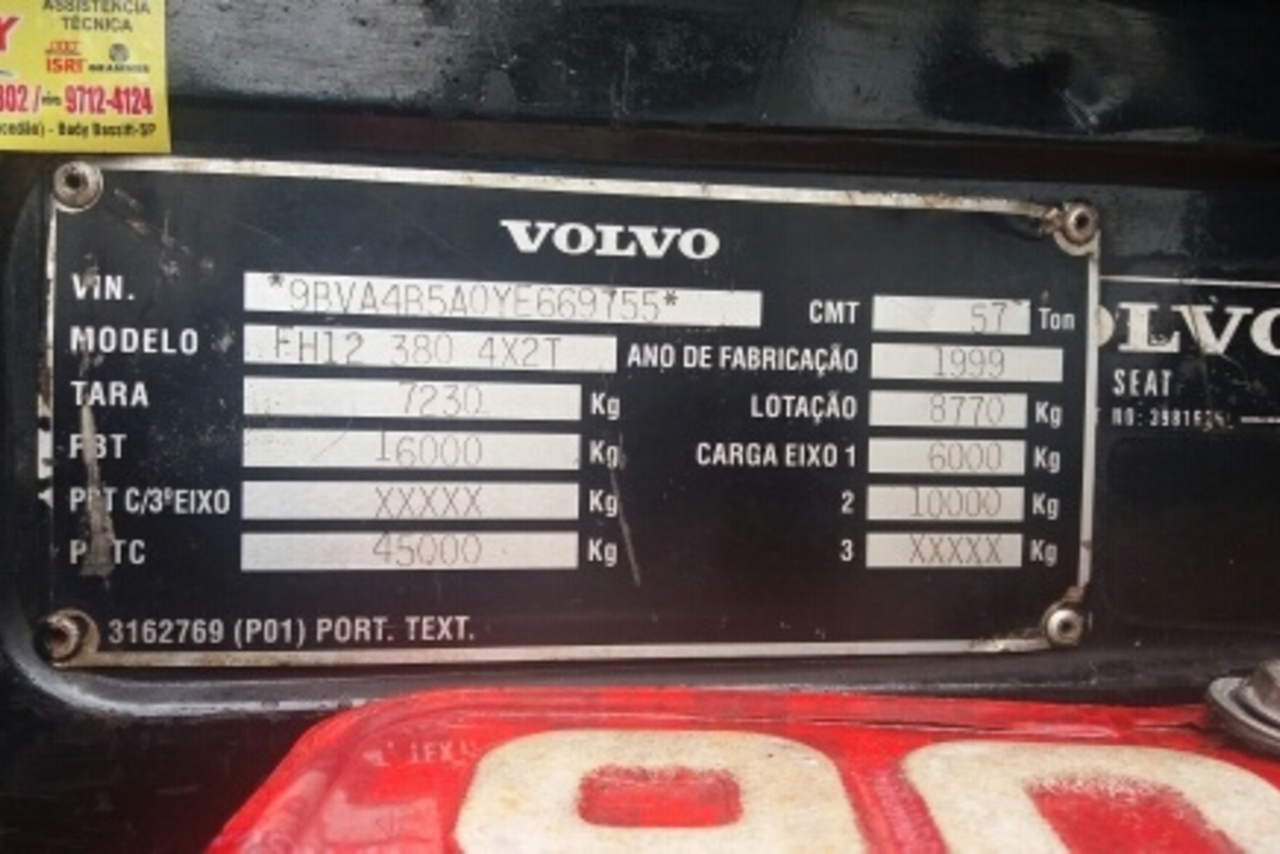 Volvo FH12 380 - 01/01 8