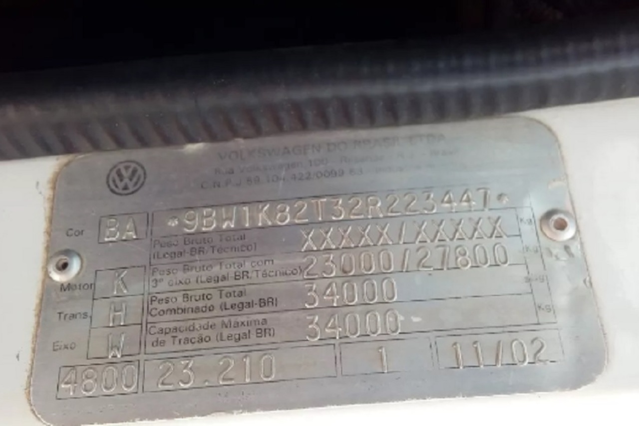 Volkswagen 23 210 - 02/02 11