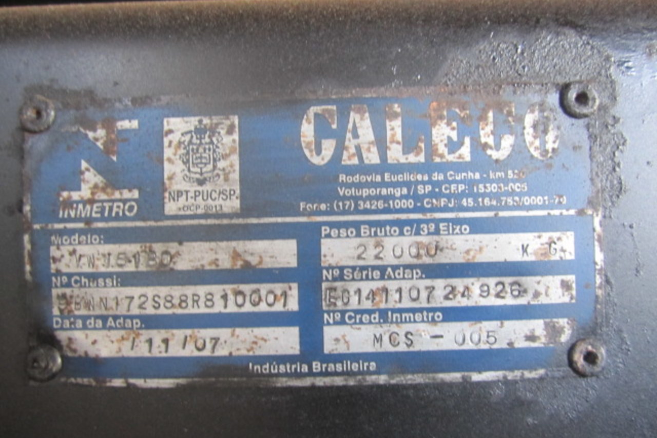 Volkswagen 15-180 E Constellation - 08/08 11