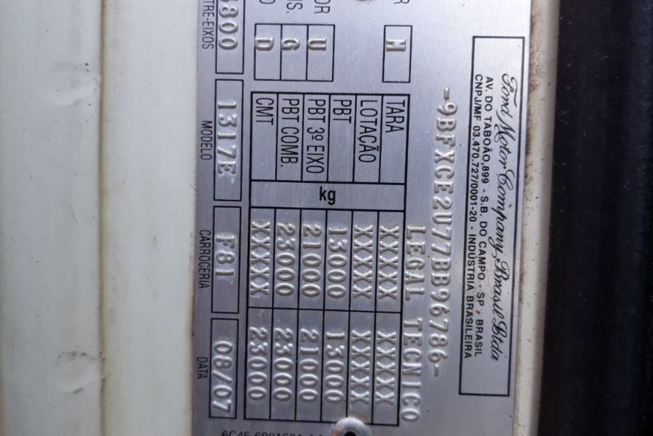 Ford Cargo1317 - 07/07 15