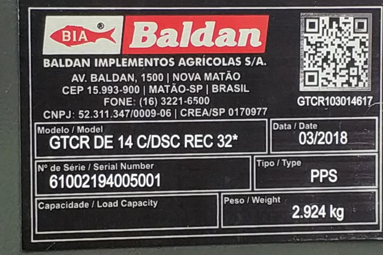 Baldan 14x32 - 18 9