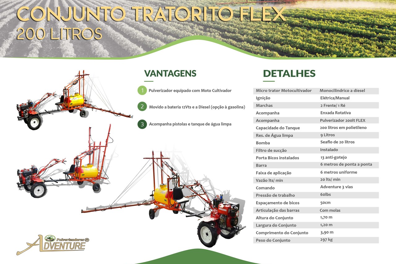 Adventure Conjunto Tratorito Flex 200 Litros - 21/21 9