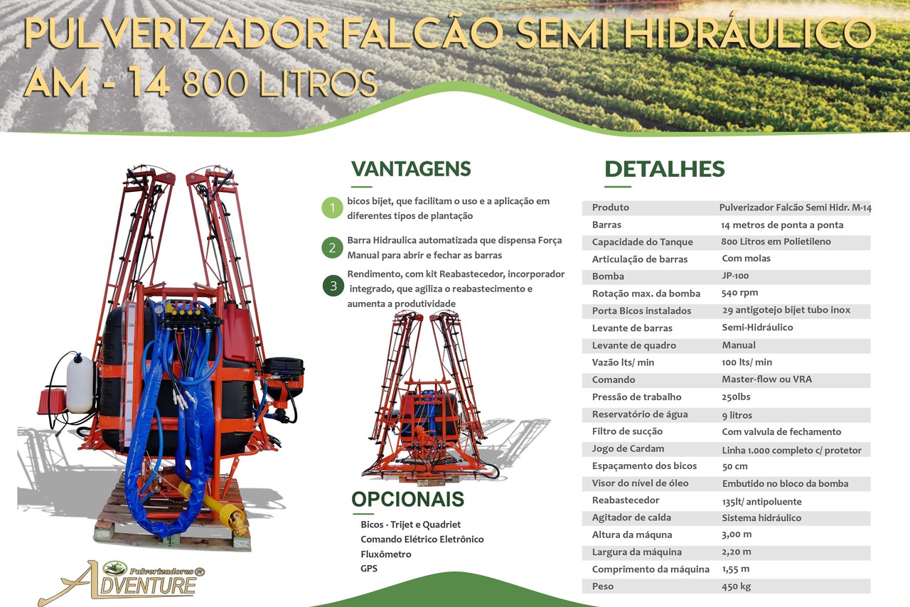 Adventure 800 Semi HIDRA 12/14 - 21/21 7