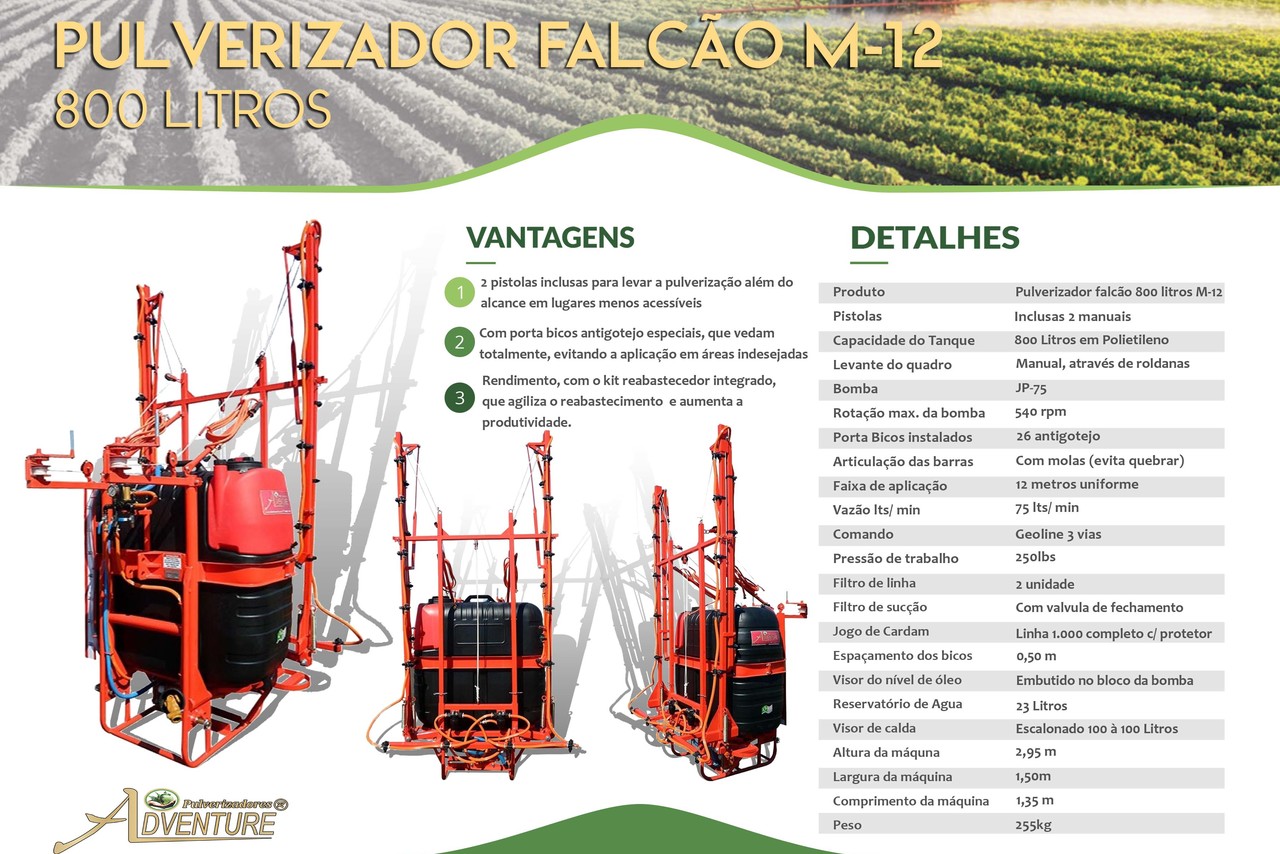 Adventure Falcão M-12 800 Litros - 21/21 6