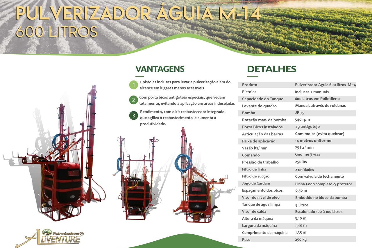 Adventure Águia M-14 600 Litros - 21/21 12