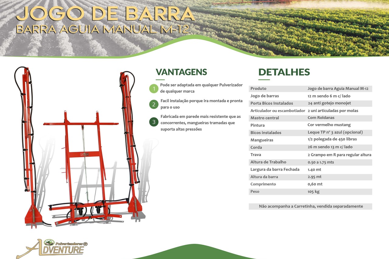 Adventure Barra Aguia Manual M-12 - 21/21 4