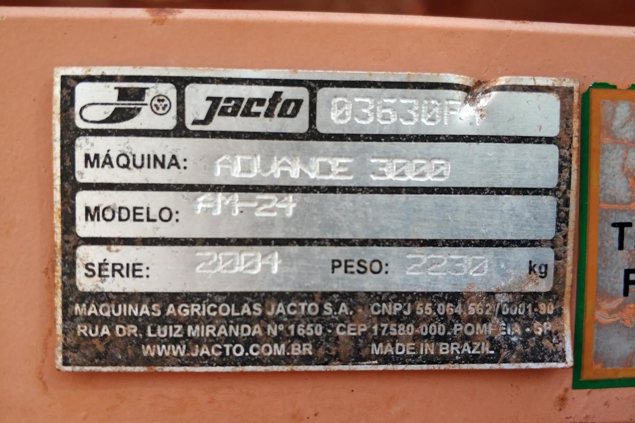 Jacto Advance 3000 AM24 -  9