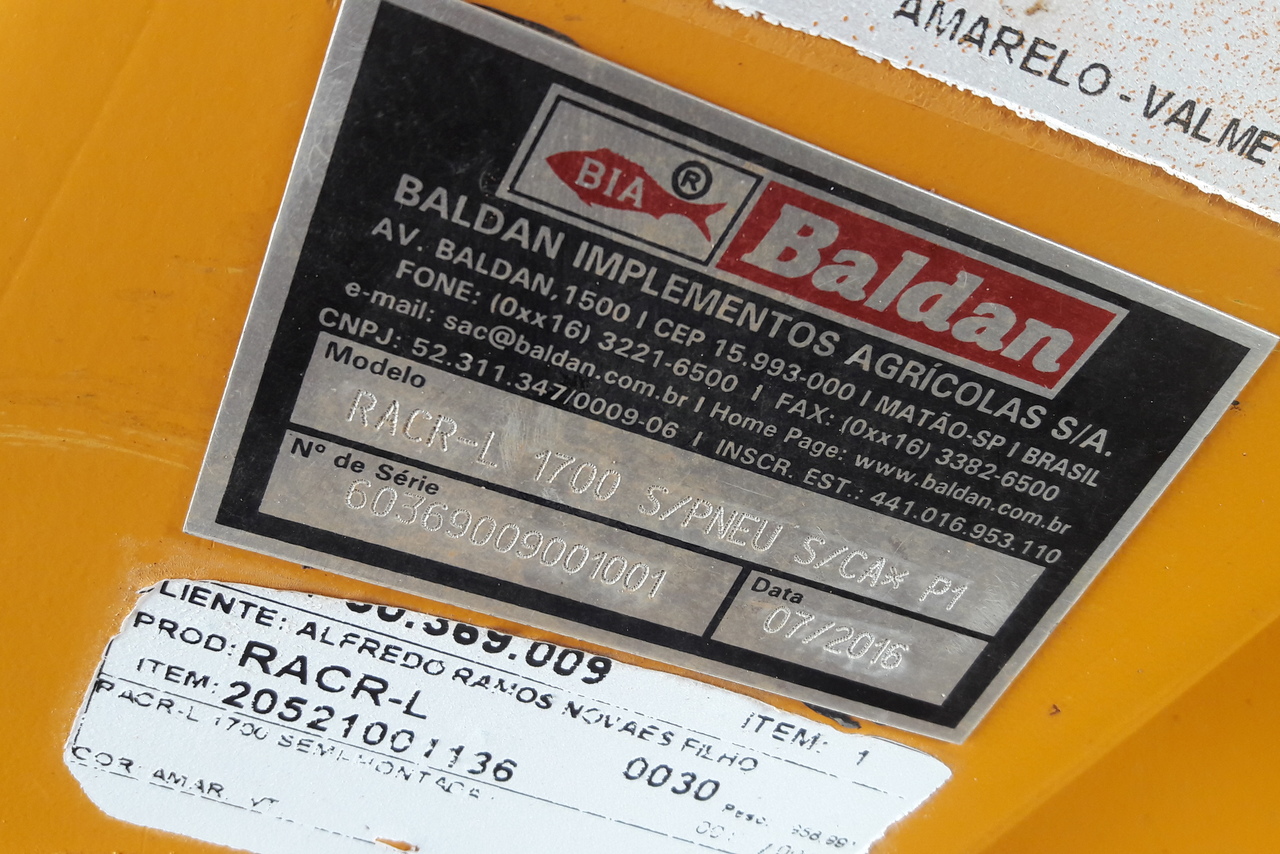 Baldan Scraper Controle Remoto c/ Rodas Laterais - 16/16 3