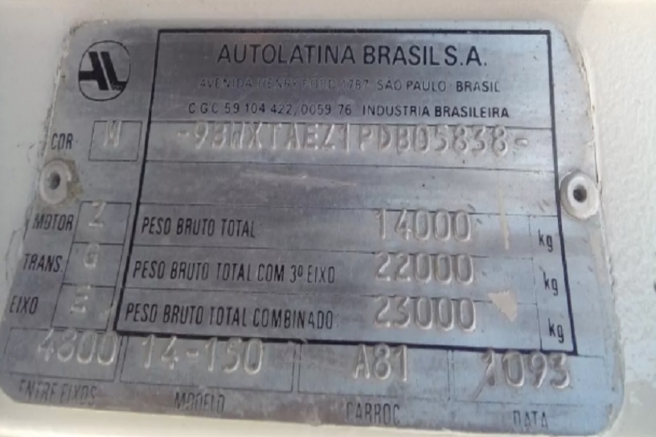 Volkswagen 14 150 - 93/93 13
