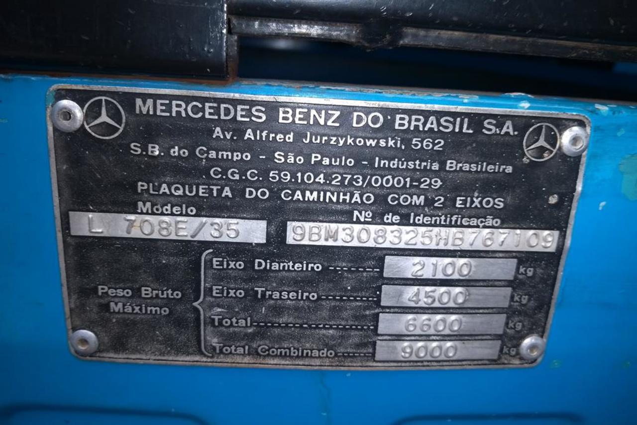 Mercedes Benz MB 708 - 87/87 9