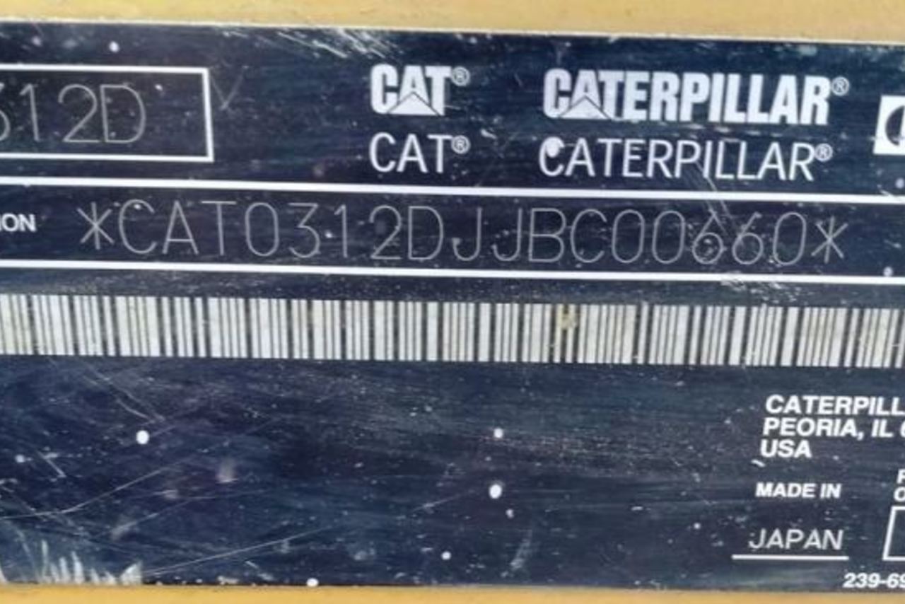 Caterpillar  312 - 09/09 4