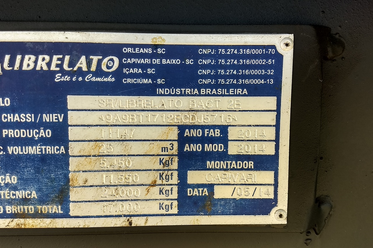 Librelato Caçamba - 14/14 3