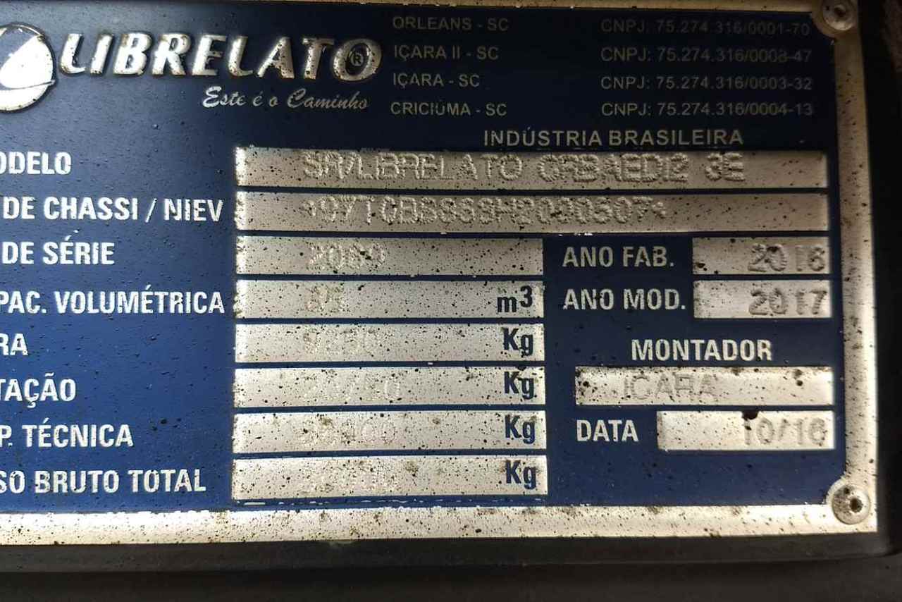 Librelato Caçamba - 16/17 7