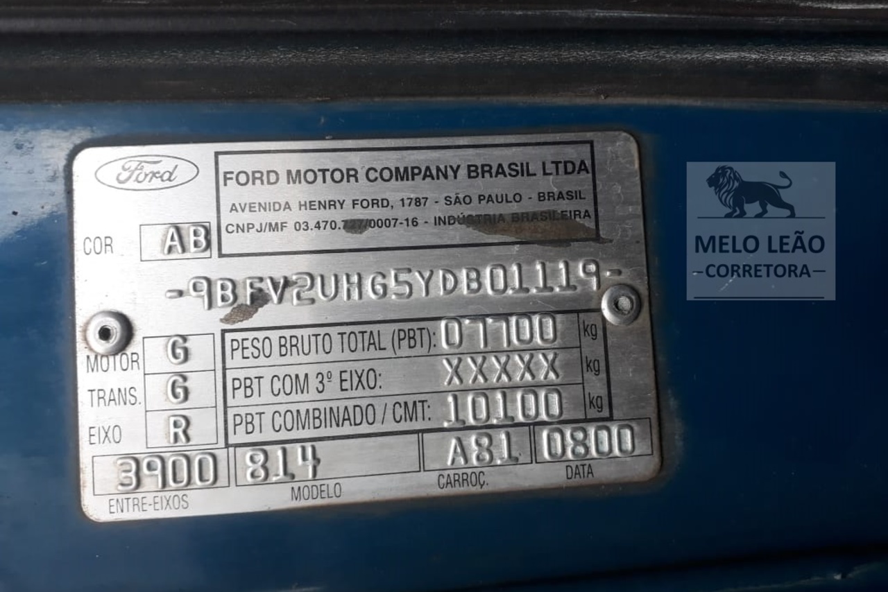 Ford Cargo814 - 00/00 10