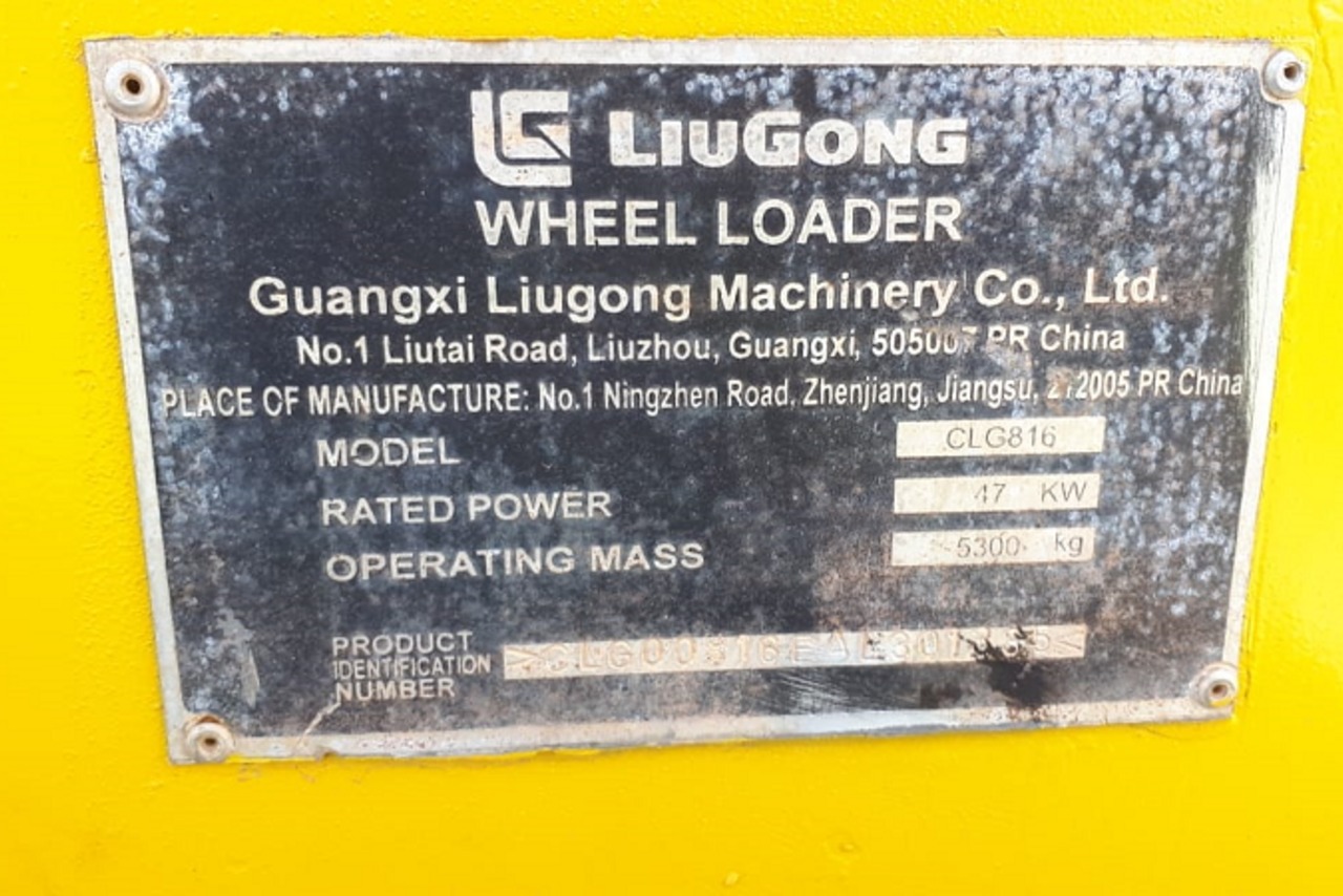Liugong 816 - 11/11 5