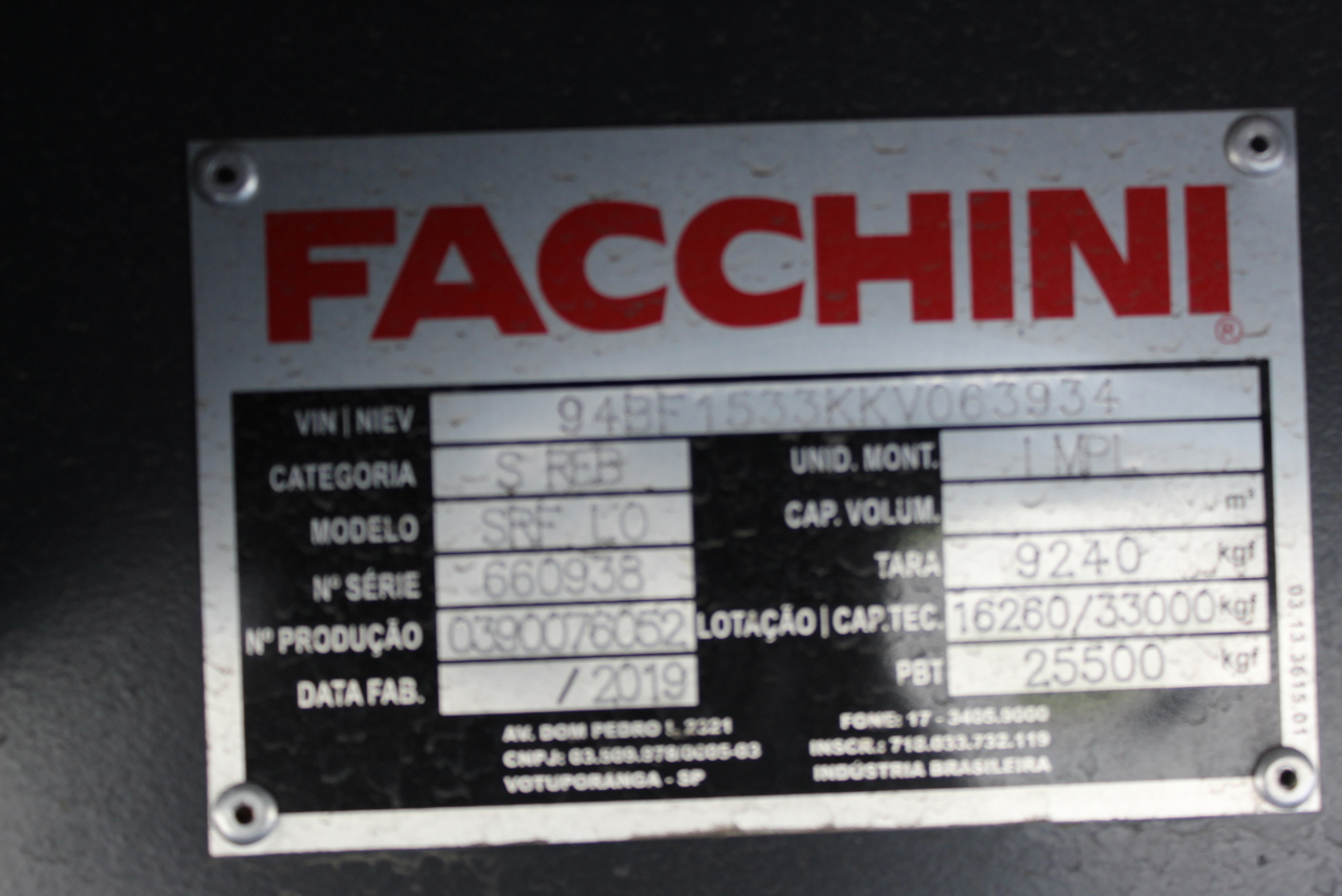 Facchini Sider - 19/19 2