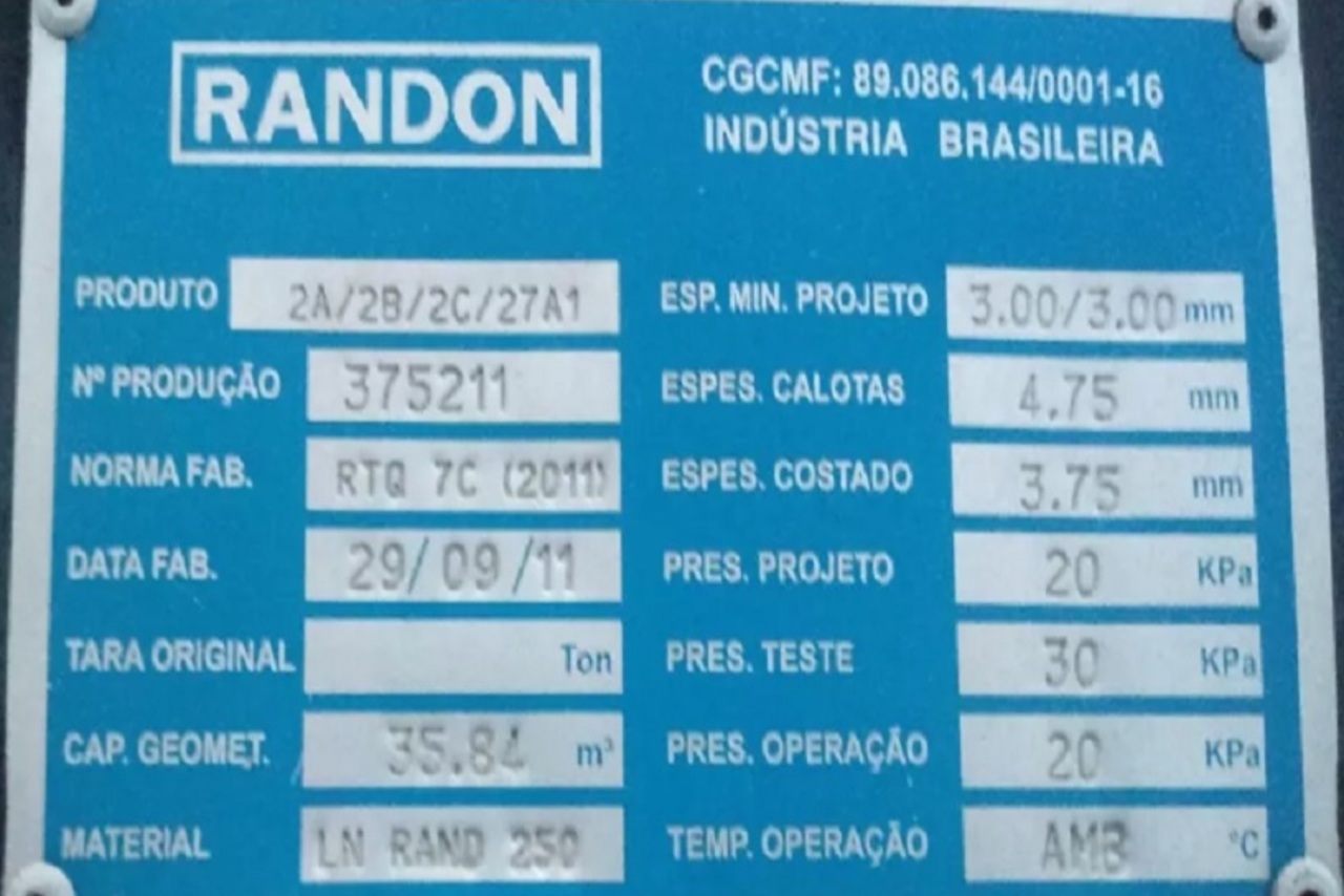 Randon Tanque - 11/12 7