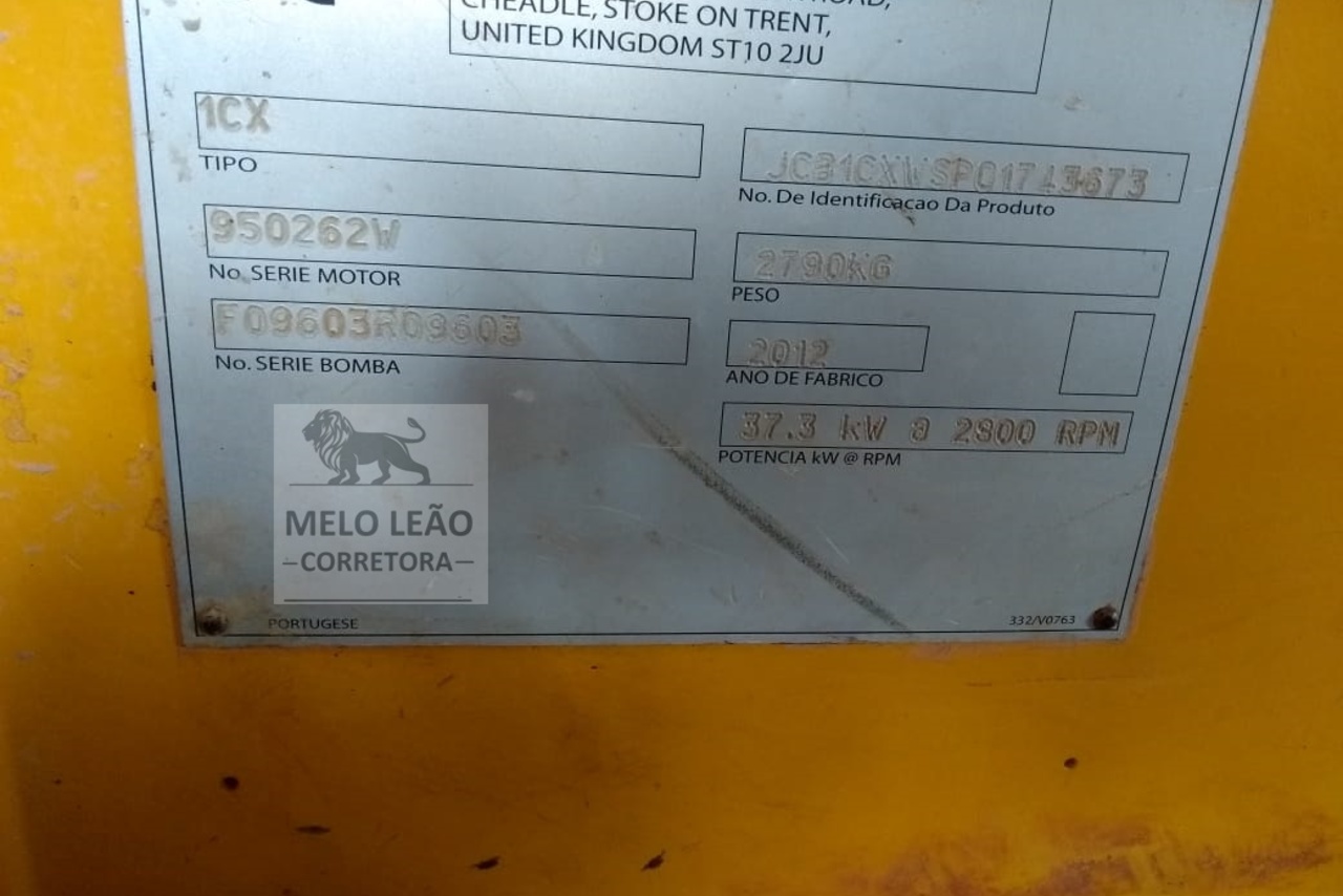 JCB 1CX - 12/12 18