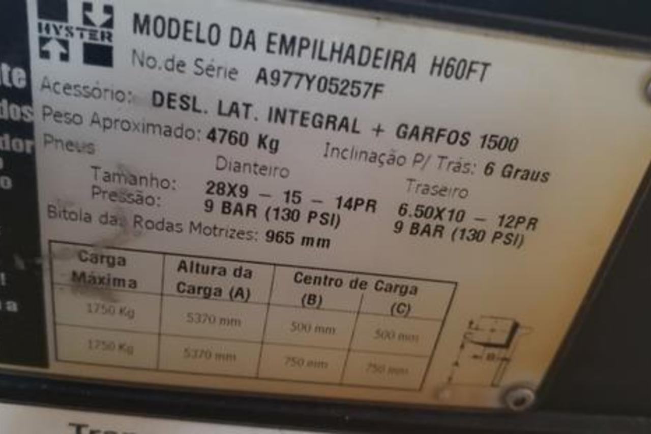Hyster  H60 - 10/10 4