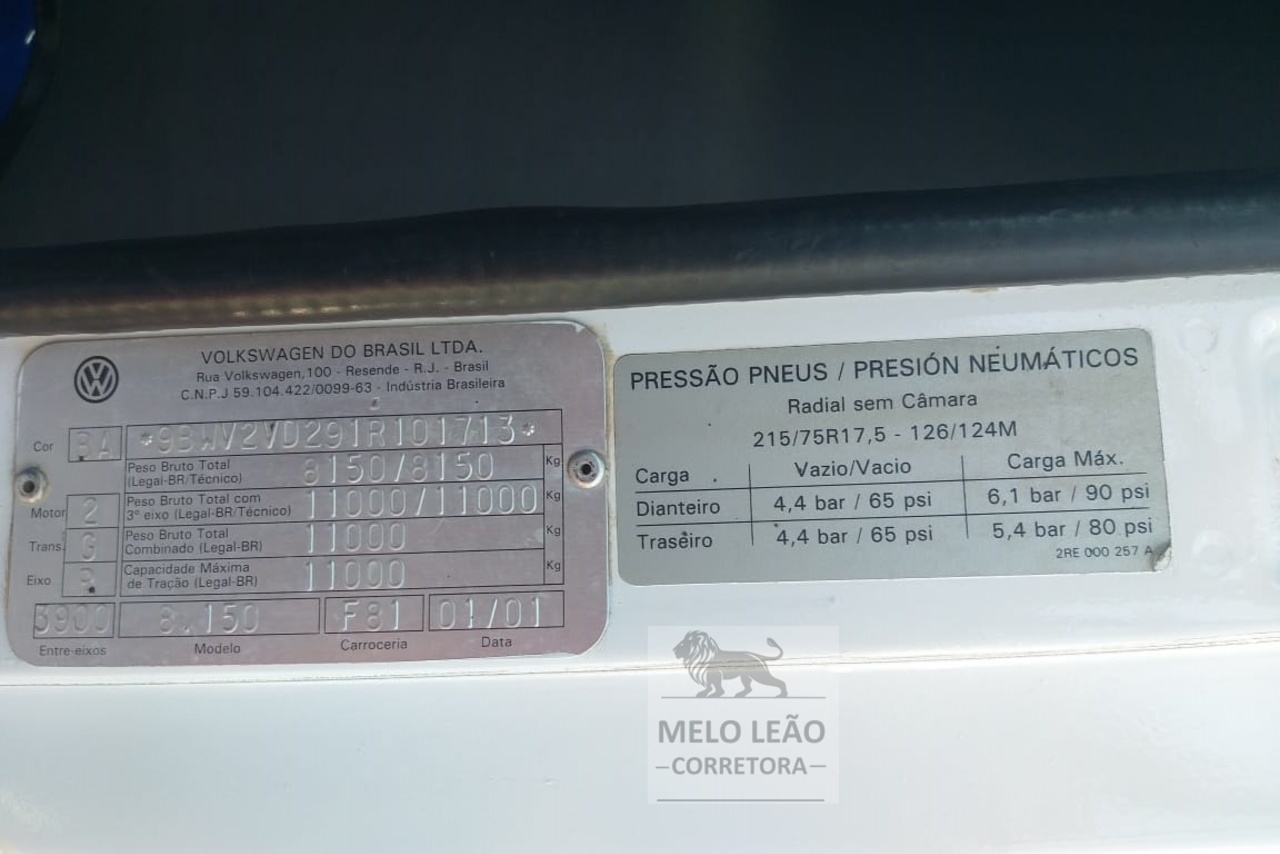 Volkswagen 8 150 - 01/01 10