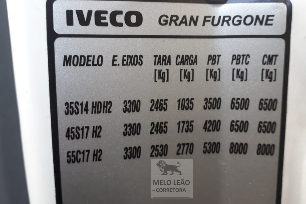 Iveco Daily Furgão 35s14 - 13/14 35