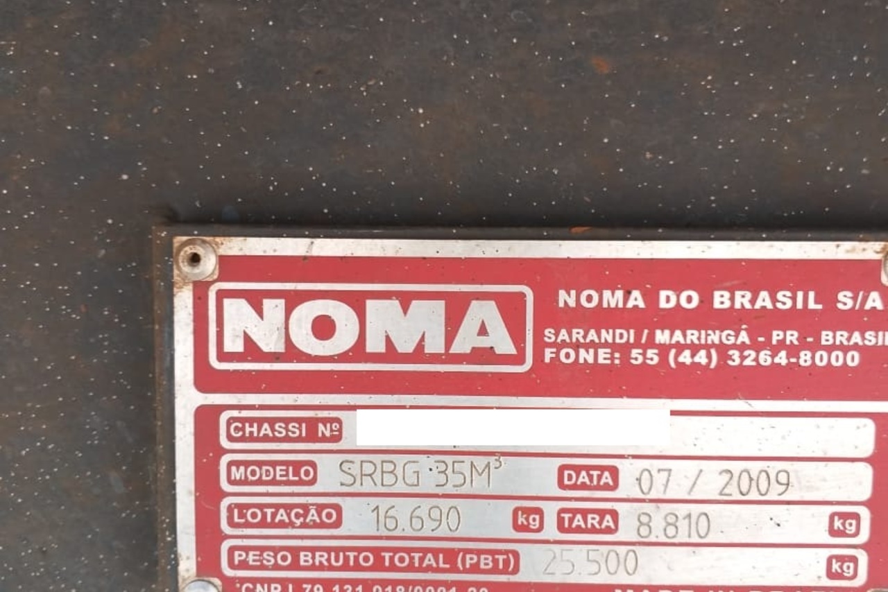 Noma Caçamba - 09/09 4