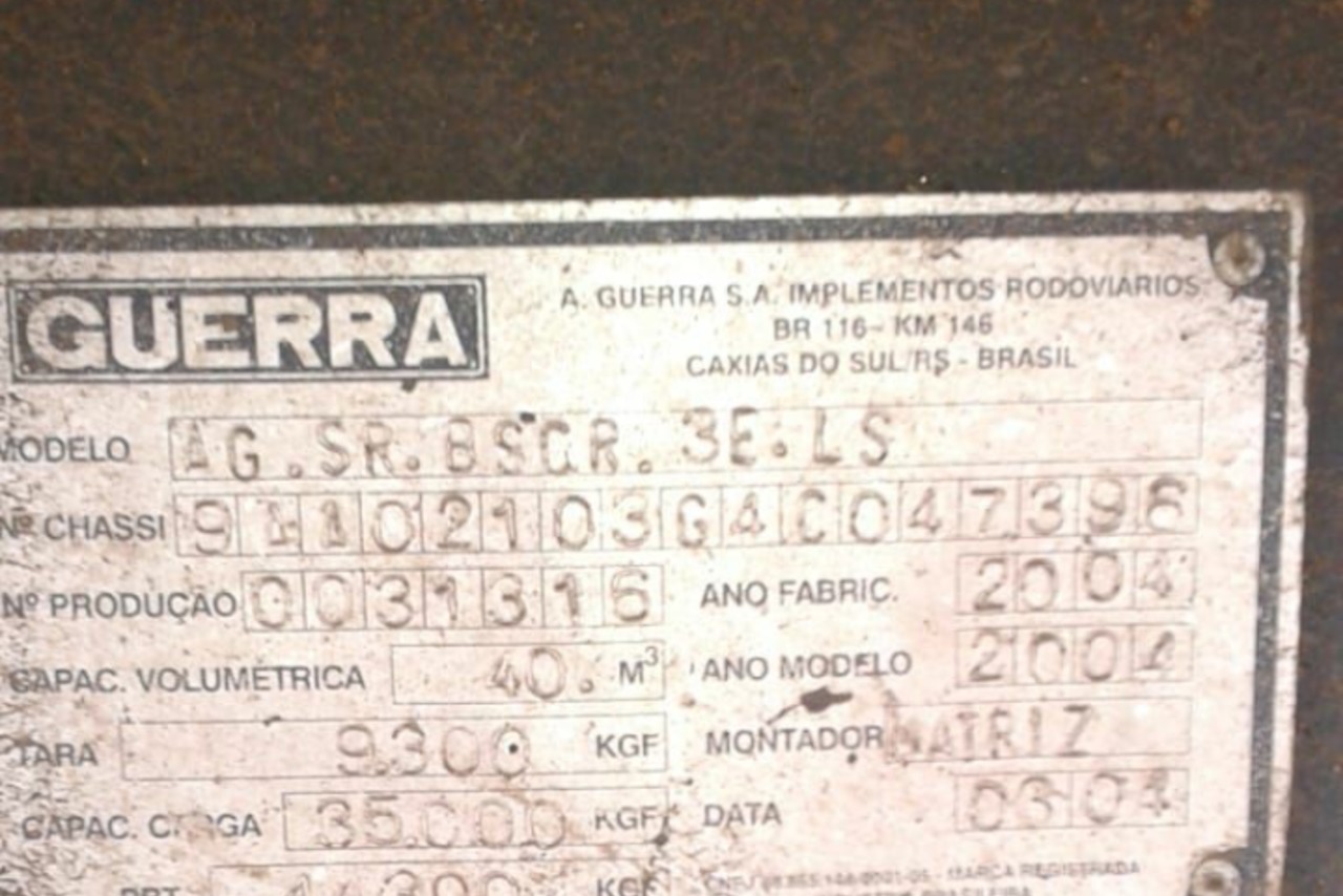 Guerra Caçamba - 04/04 2