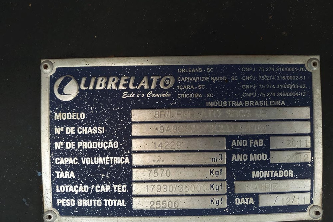 Librelato Graneleira - 11/12 7
