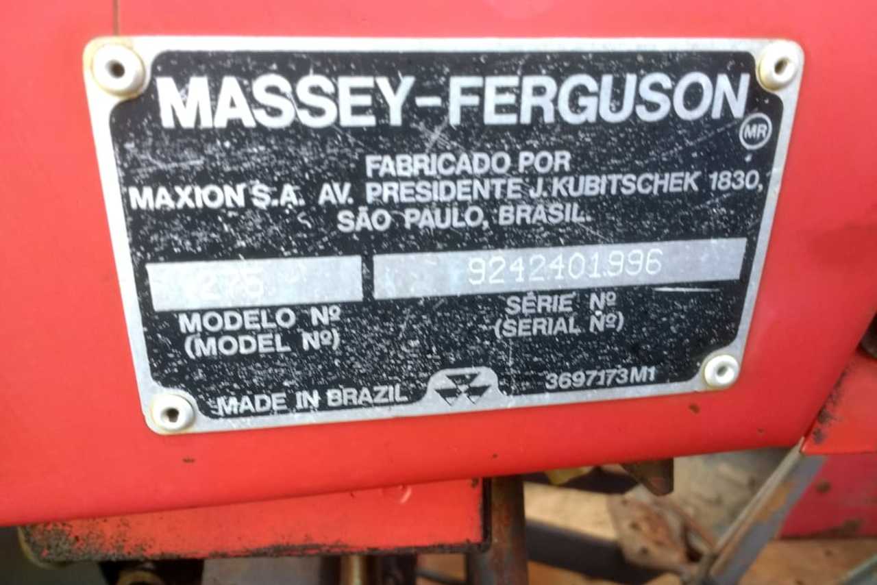 Massey Ferguson 275 - 89/89 11