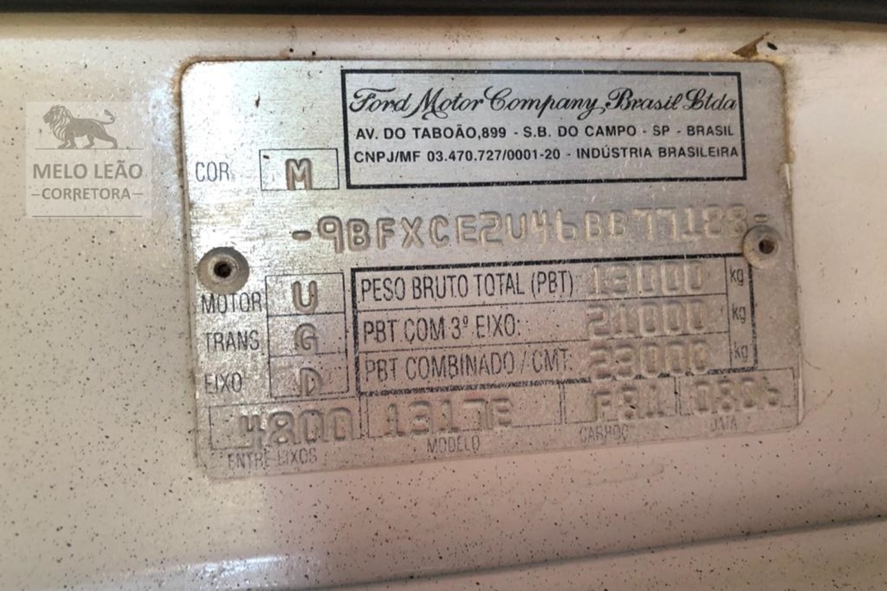 Ford Cargo1317 - 06/06 16