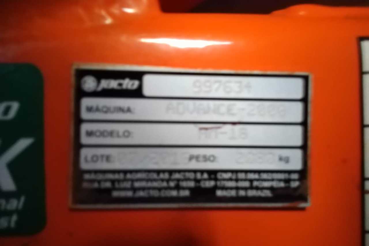 Jacto Advance 2000 AM18 - 16/16 3