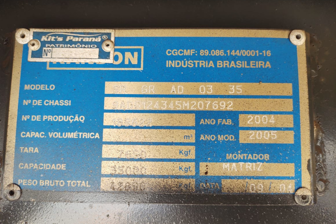 Randon Graneleira - 04/05 8