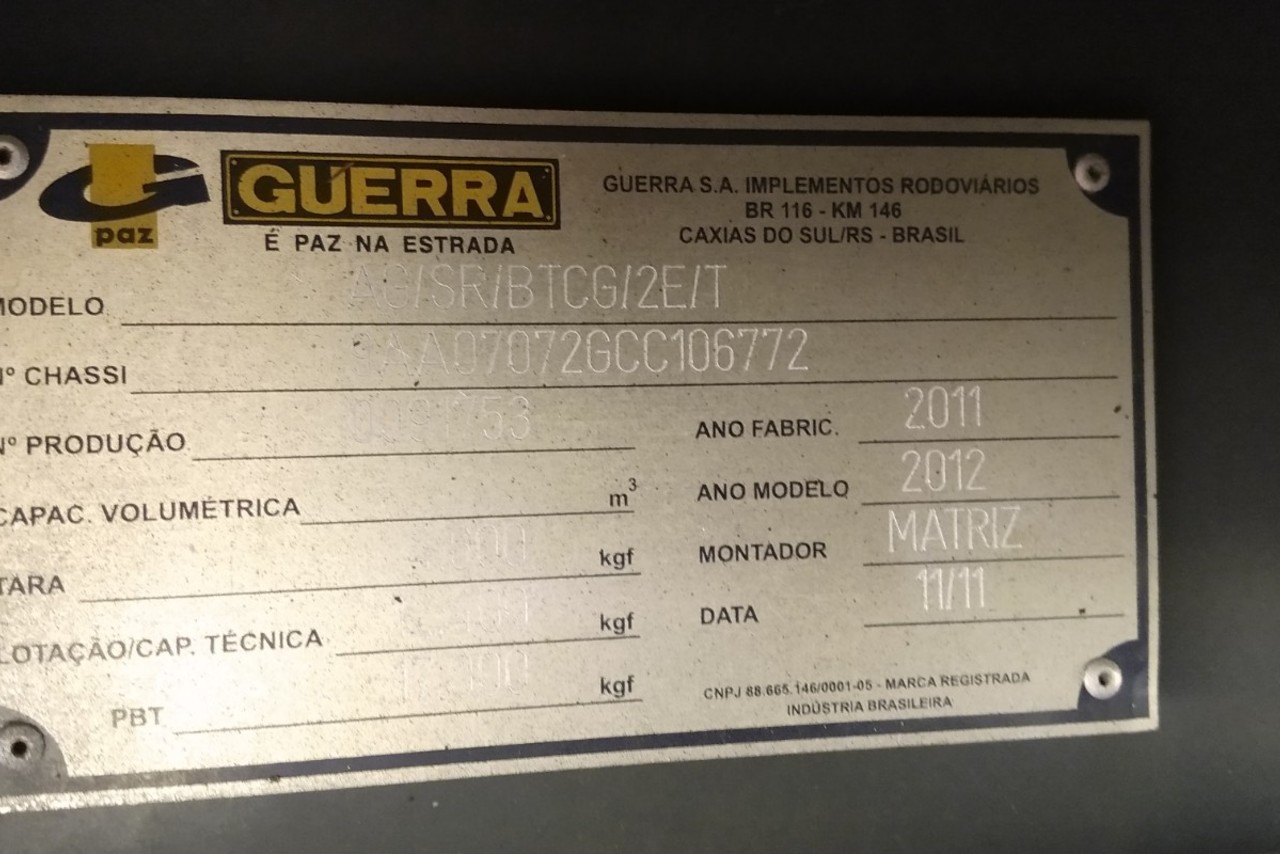 Guerra Graneleira - 11/12 8