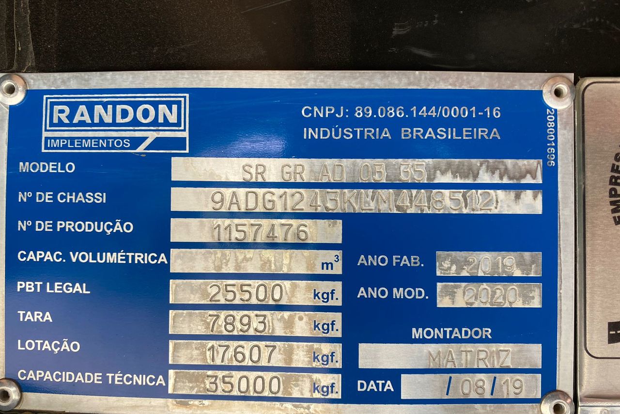 Randon Graneleira - 20/20 2