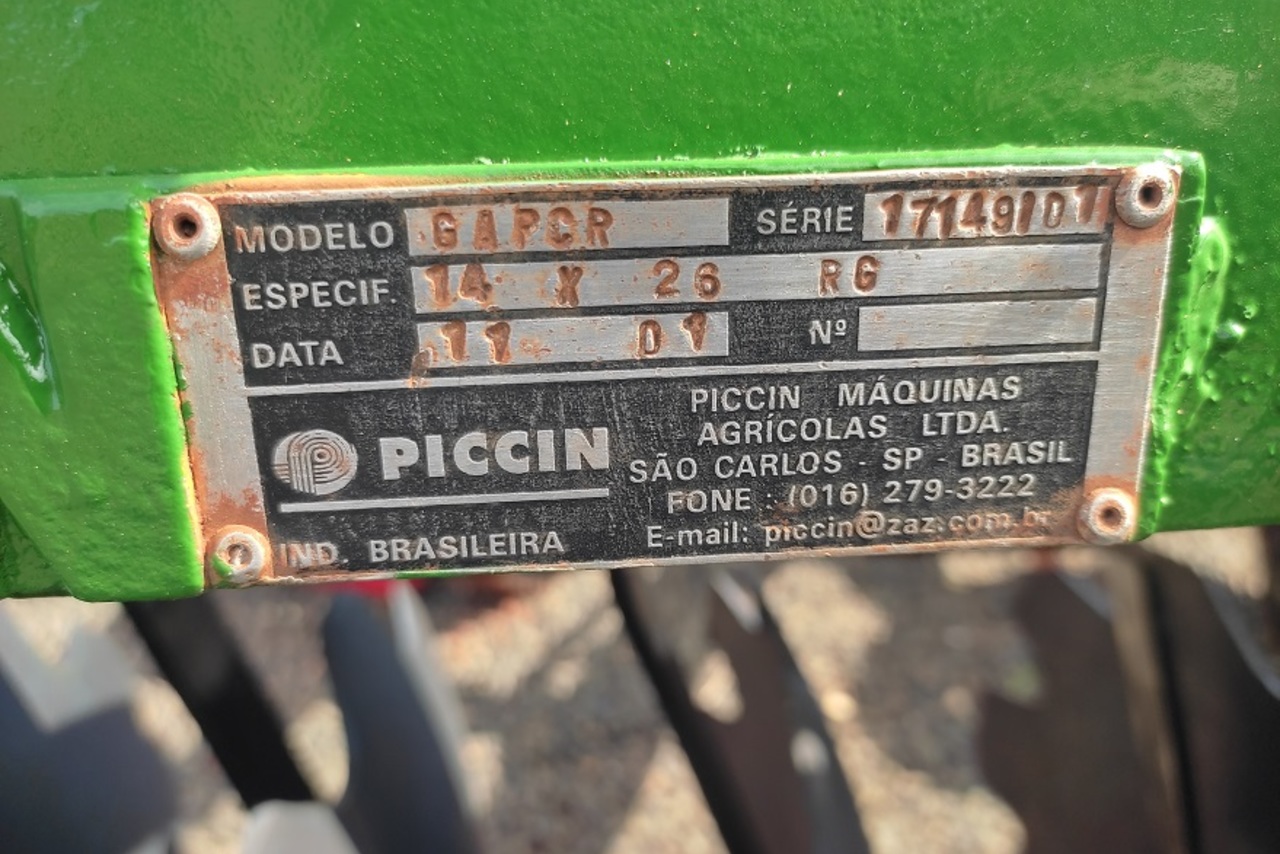 Piccin 14 Discos - 01/01 8
