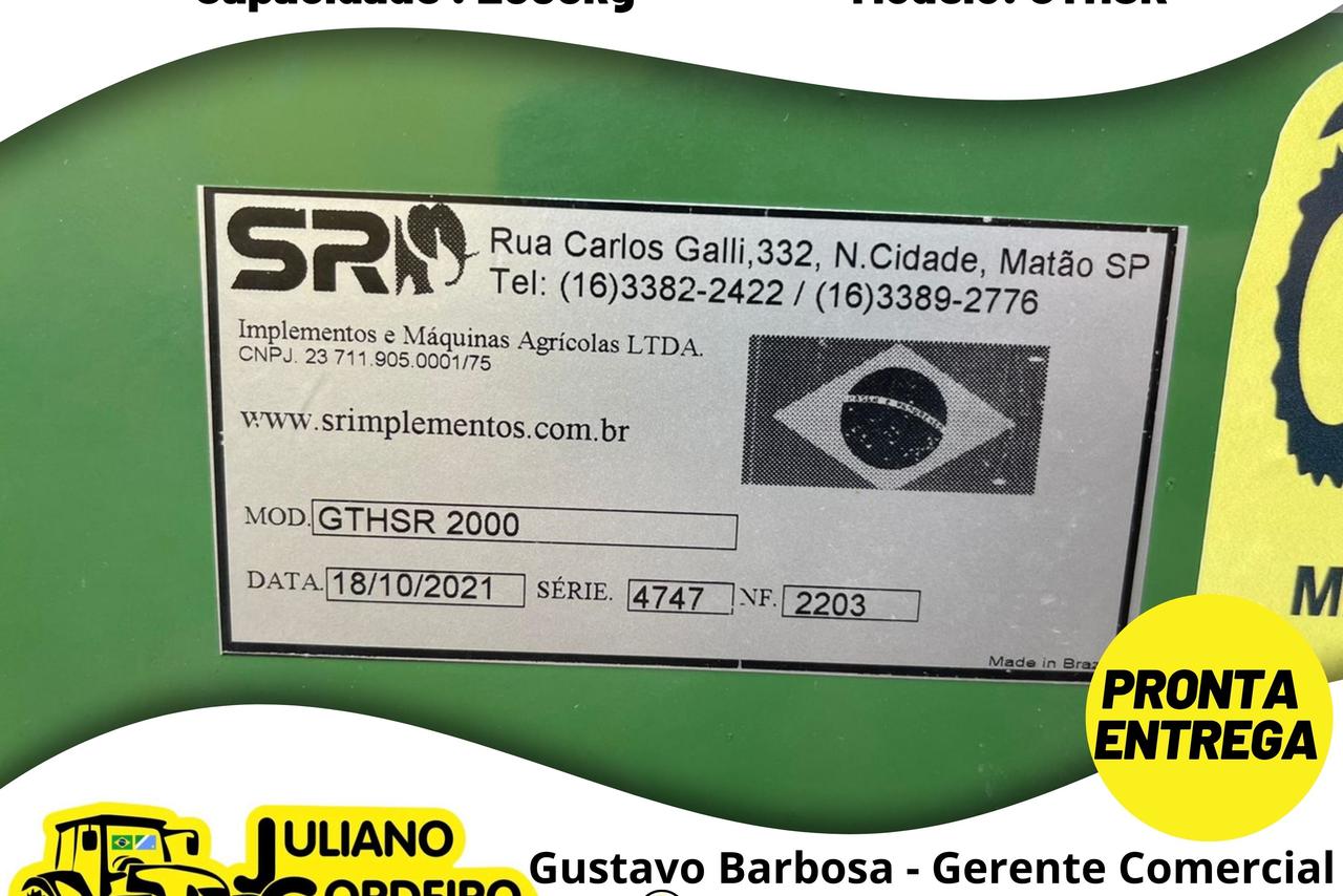 SR Implementos 2.000 Kg - 21/21 5