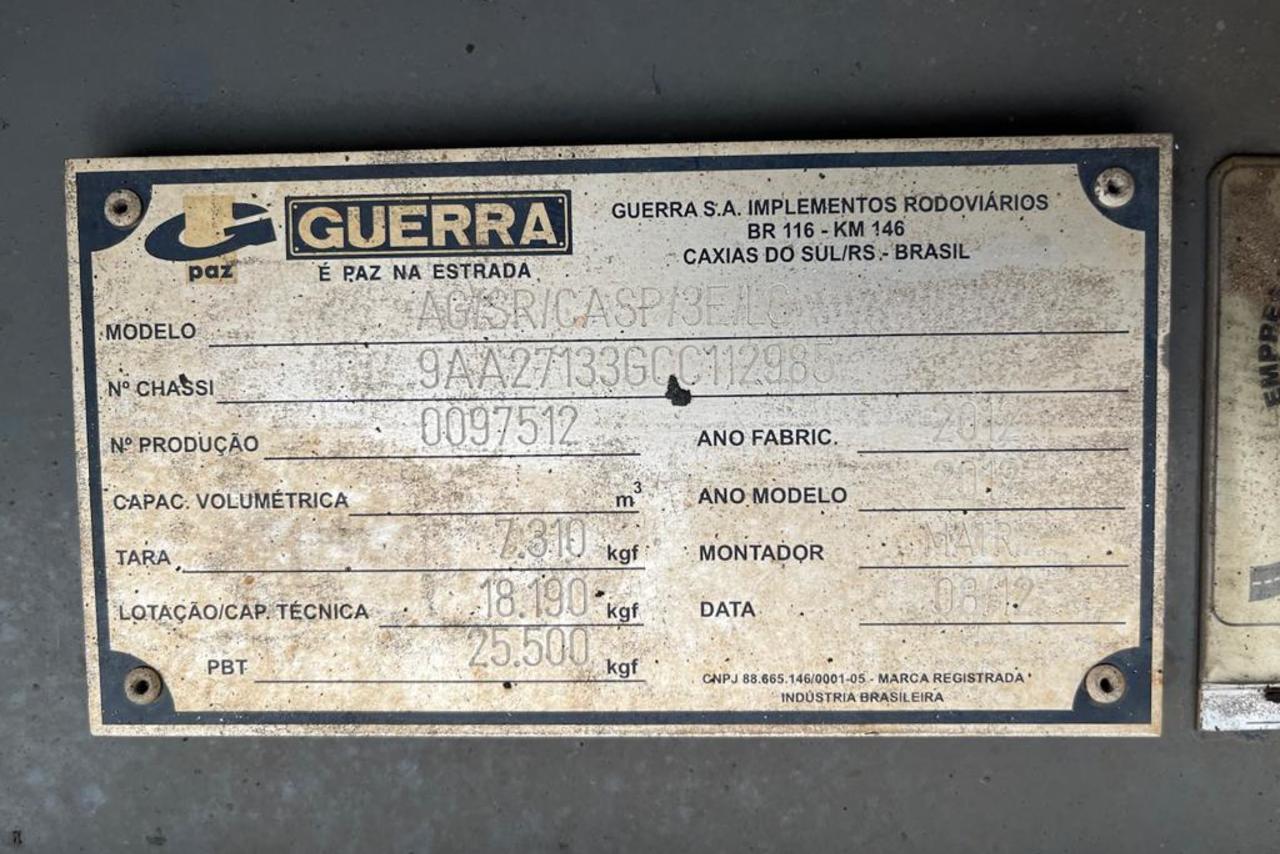 Guerra Carga Seca - 12/12 2