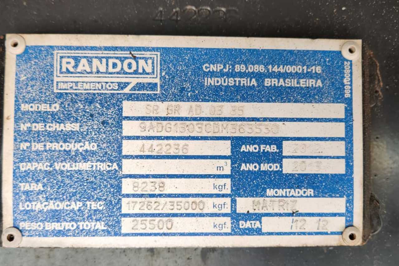 Randon Graneleira - 12/13 10