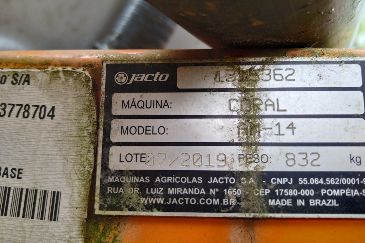 Jacto Coral  - 19/19 10