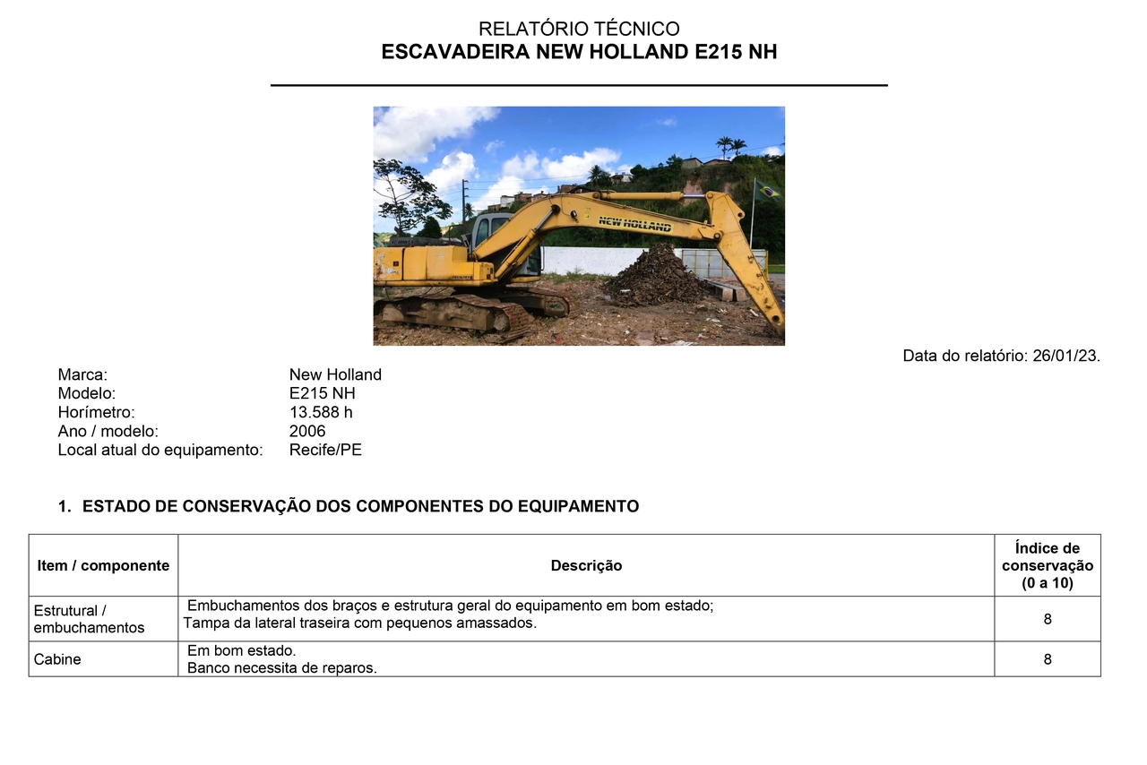 New Holland  E215 - 06/06 6