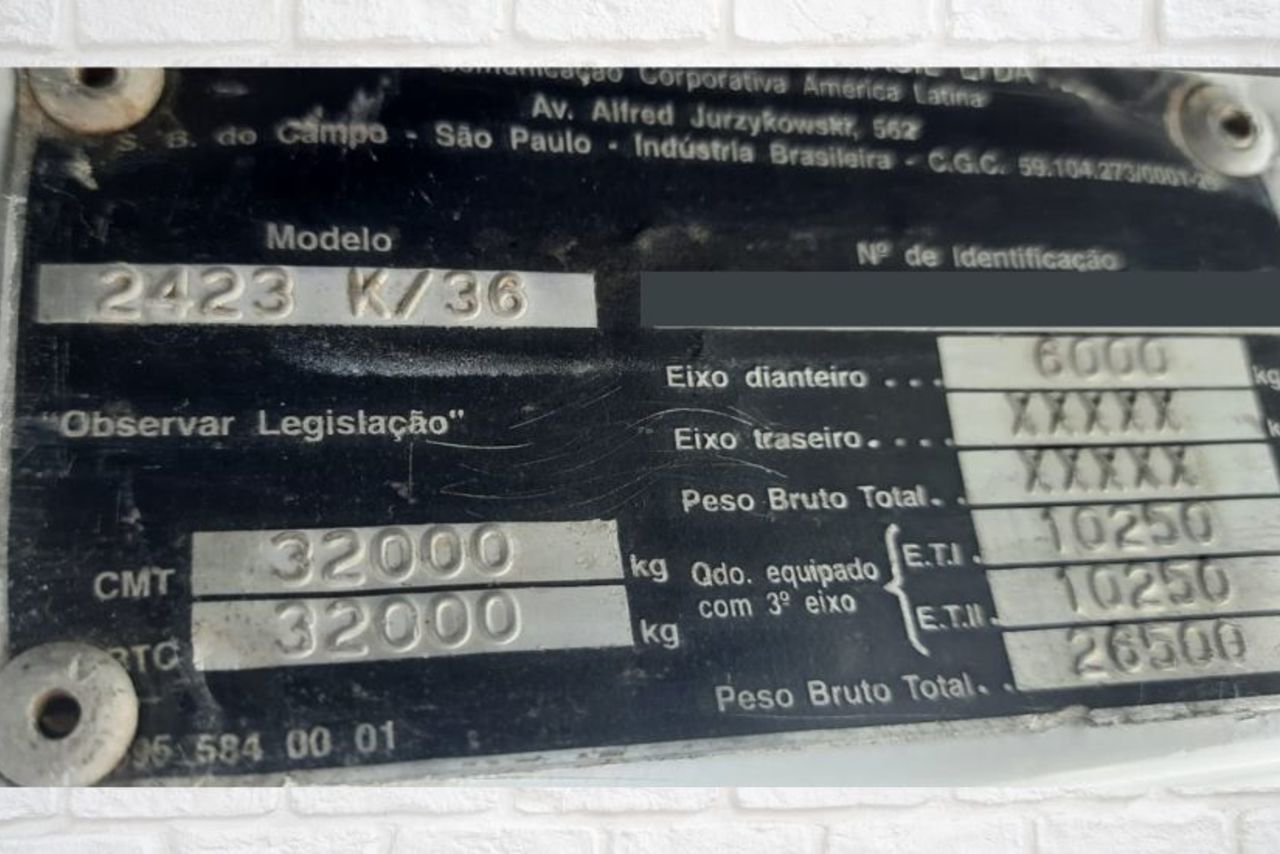 Mercedes Benz Atego 2423 - 01 12