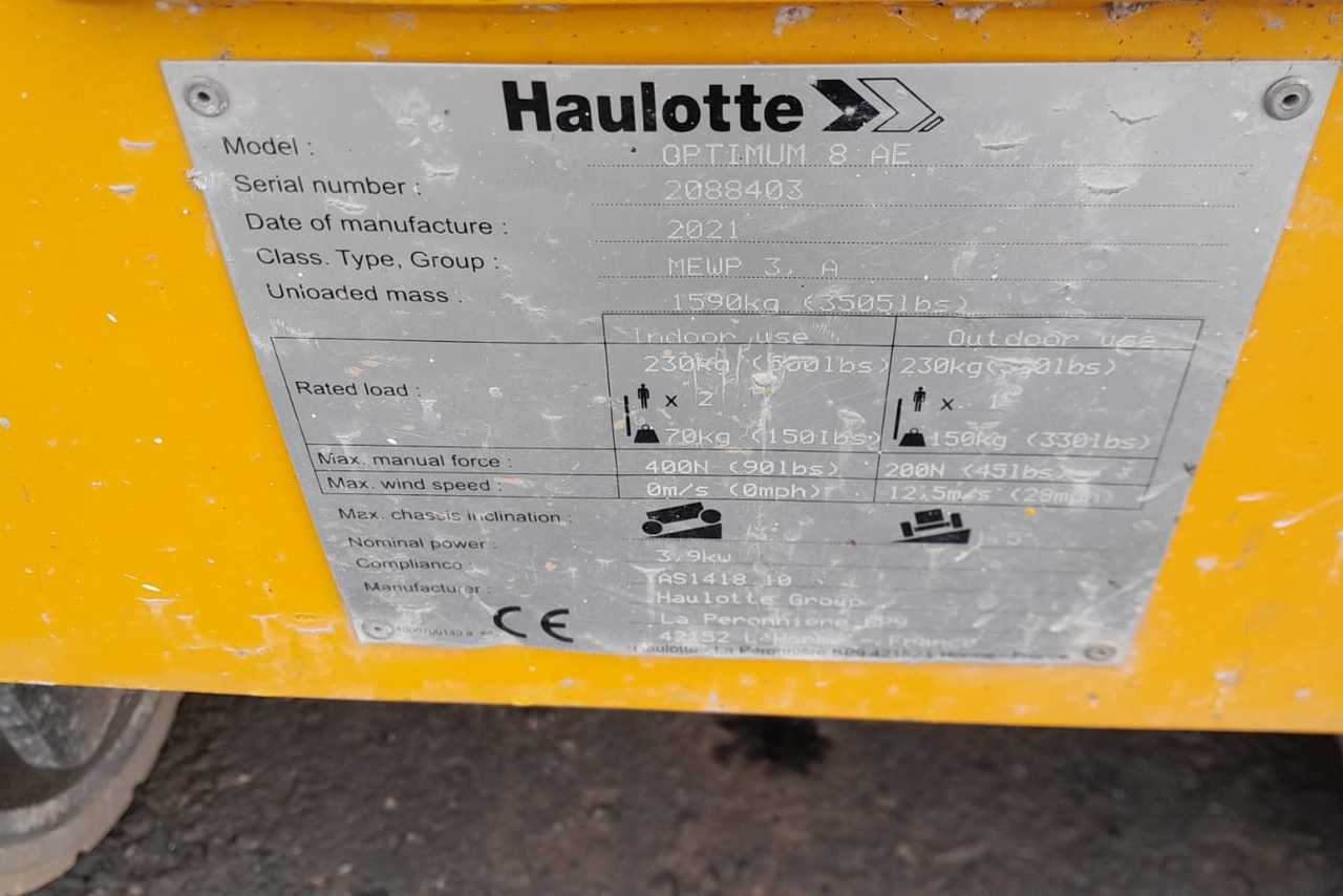Haulotte Optimum B - 01/21 5