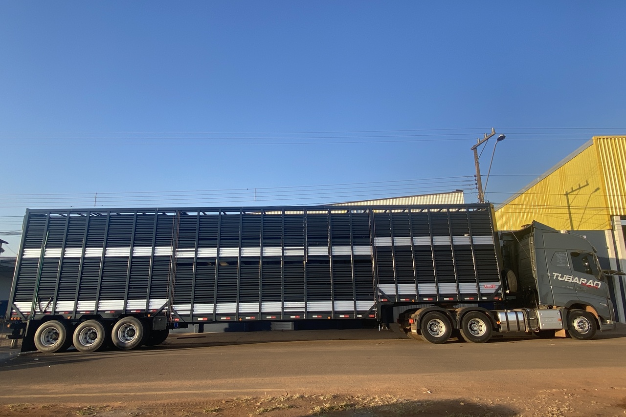 Frota Brasil Carreta Boiadeira 2 eixos baixa - 24/24 10