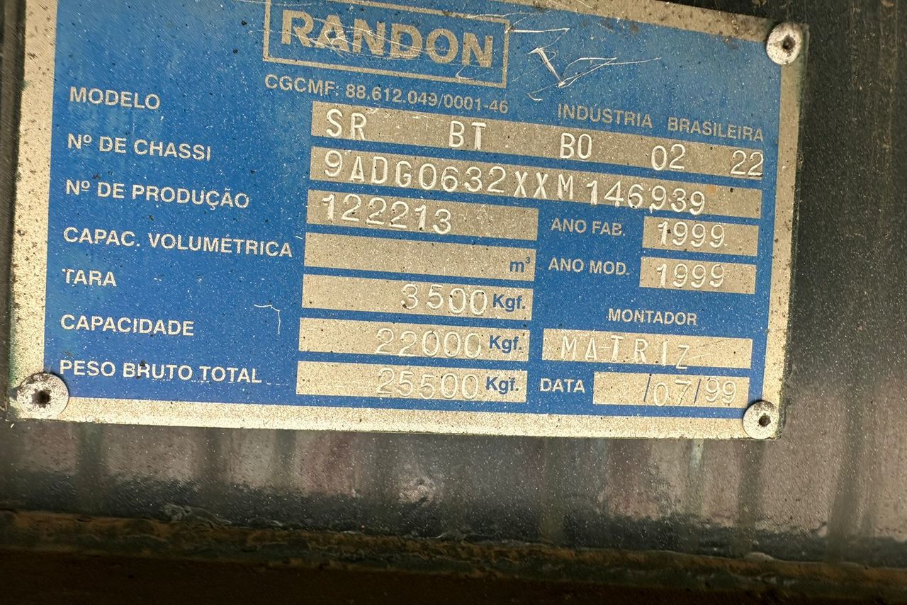 Randon Bobineiro - 99/99 5