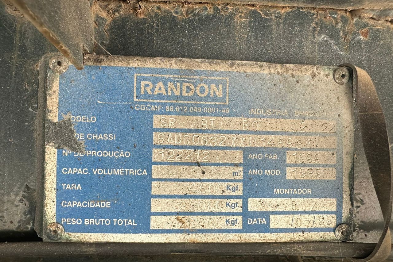 Randon Bobineiro - 99/99 6